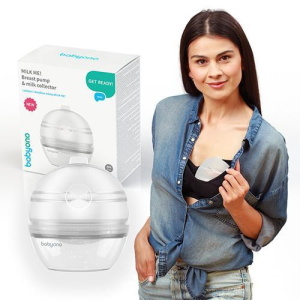 BabyOno tejgyűjtő kagyló MILK ME - vákuumfunkcióval